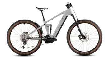 Cube stereo hybrid one22 slx 800 suspension completa electrica mtb shimano deore deore xt 12s 800 wh 29   greige grey beige 2026