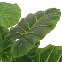 planta artificial  115-16 x 13 cm  plastico - verde