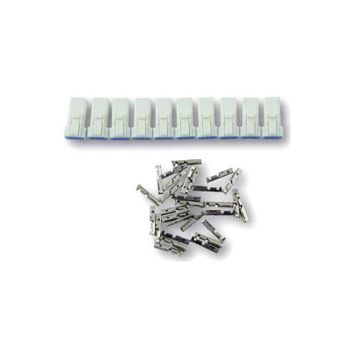 Conector de cable eléctrico macho 3 pines juego 10pcs impermeable