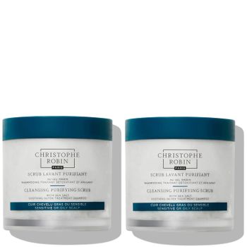 Christophe Robin Cleansing Purifying Scrub Duo (Worth €84.00)