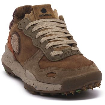 Satorisan Deportivas Moda CHACRONA PREMIUM MID BROWN para hombre