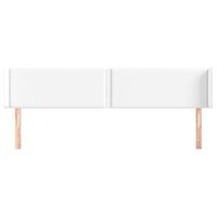 cabecero cama mueble de dormitorio de cuero sintetico 183 x 16 x 7888 cm blanco m020006352