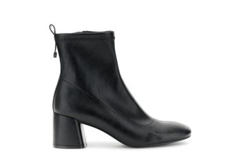 botines sintéticos efecto napa black 39