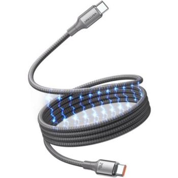 Cable Magnético USB-C 5A 240W Vention TSAJF 1m Titanio