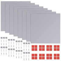 azulejos de espejo sin marco vidrio 205 cm 16 unidades vidaxl
