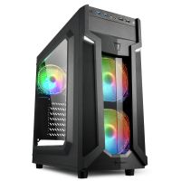 sharkoon vg6-w rgb acrilico usb 30 negra