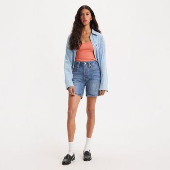 Levi Strauss Shorts Azules 85833-0053-BLUE BEAUTY