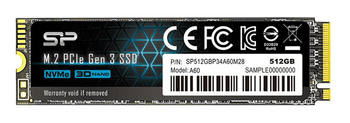 SILICON POWER P34A60 SSD 512GB M.2 2200MB/s PCI Express NVMe