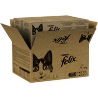 felix estandar 80 x 85 g - megapack ahorro - pack mixto de pescado 4 variedades
