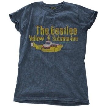 The Beatles Camiseta Yellow Submarine Nothing Is Real para mujer