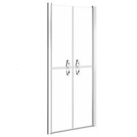 puerta de ducha transparente esg 91x190 cm vidaxl