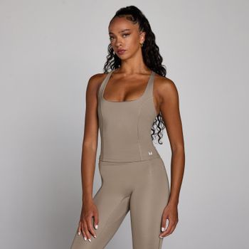 Camiseta de tirantes espalda nadador Training para mujer de MP - Light Taupe - XS