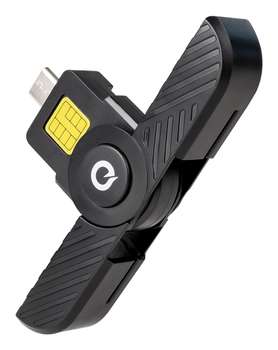 Tooq TQR-3011B Lector DNIe USB-C 2.0 Negro