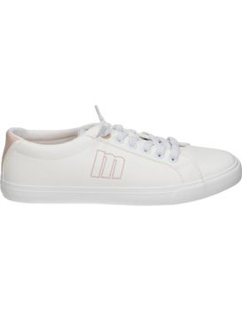 Zapatillas Mustang Aria 60615 Blancas Y Rosas Para Mujer 38