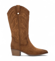 xti para mujer 14430802-camel botas 144308 marron 37 3 a 5cm cremallera casual