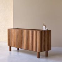 mueble de almacenaje de madera de mango 164 cm