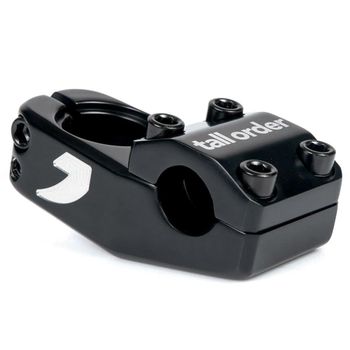 Tall Order Logo Stem Black With Silver Logos / 50mm