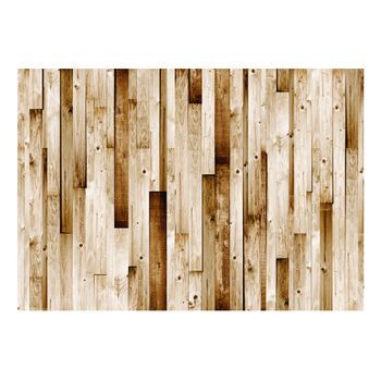 Papel Pintado 3d - Tablas De Madera (200x140 Cm)