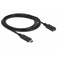 cable usb delock 85534 15 m usb-c a usb-c usb 32 gen 1 negro