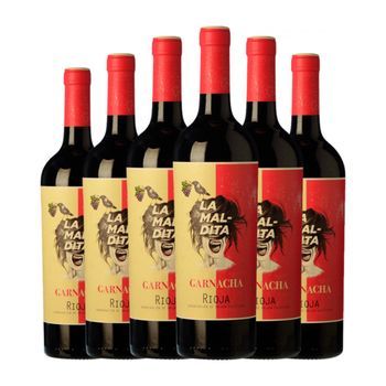 La Maldita Vino Tinto Rioja Joven 75 Cl 13.5% Vol. (pack De 6 Unidades)