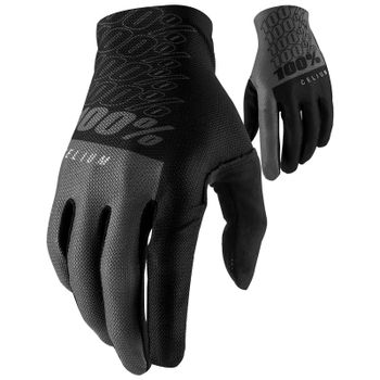 100% Celium MTB Gloves - XXL - Black/Grey