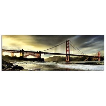 Legendarte - Cuadro Lienzo, Impresión Digital - Icono Estadounidense - Decoración Pared Cm. 30x90