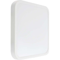 plafon v-tac 24w led cuadrado ip44 sensor de movimiento microondas 30x30cm negro vt-8624sb-sq 4000k 2400lm