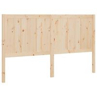 cabecero de cama madera maciza de pino 1255x4x100 cm