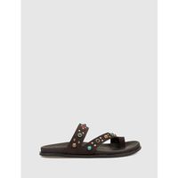 porronet sandalias sandalia de dedo 3292 moka para mujer