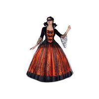 viving disfraz reina de halloween m vestido antifaz y enaguas