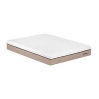 colchon budwing biohybrid 90x200 cm - espuma viscoelastica latex y muelles ensacados