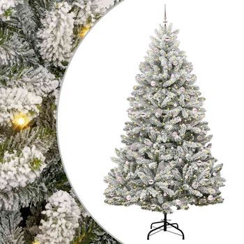 Árbol De Navidad Artificial 270 Cm 300 Led Blanco Cálido Vidaxl