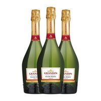 henri grandin brut cremant gran reserva 75 cl 12 vol pack de 3 unidades