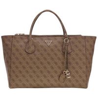 guess bolsa bolso tote marissa monogramme logo latte para mujer