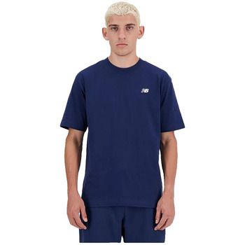 New Balance Camiseta T-shirt 100% coton bleu uni para hombre