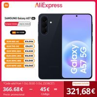 samsung galaxy a57 5g ai smartphone version europea 67 super amoled 120hz exynos 1680 50mp nfc ip68 bateria 5000mah sin cargador
