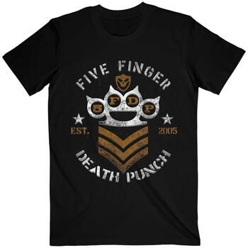 Five Finger Death Punch Tops y Camisetas Chevron para mujer