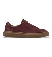 camper para mujer k201907-011 zapatillas de piel runner twentyfive burdeos 36 plano ninguno casual