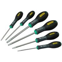 stanley juego de destornilladores fatmax - juego 6 piezas torx inviolable