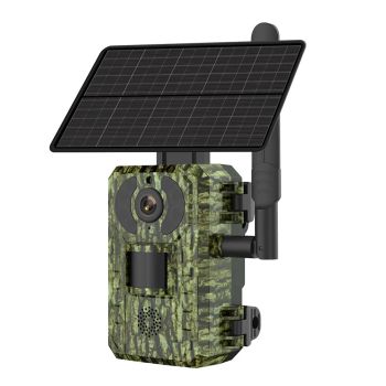 Cámara de caza 4G Trail 2K 3MPa prueba de agua para exterior, cámara de caza de 7800 mAh, disparo en 0,2 s, alerta de mo