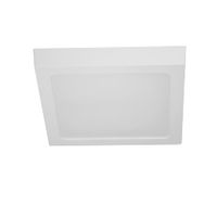 artur ii - plafon led de plastico color blanco 23 cm