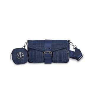 Pepe Jeans para mujer. PL0300063 Bandolera Giselda azul (OSFA), Casual, Algodón