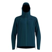 odlo x-alp waterproof pro  chaqueta para correr hombres - color petroleo