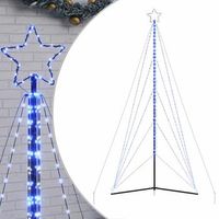arbol de navidad  decoraciones de navidad led 615 leds azul 4045 cm