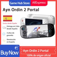 consola de juegos portatil ayn odin 2 pantalla de 7 pulgadas 120hz 8000mah consolas de videojuegos retro snapdragon 8 gen 2128g para regalos