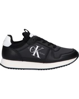 de CALVIN KLEIN YW0YW01616 RUNNER SOCK 0GM BLACK-BRIGHT WHITE