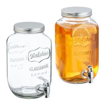 Pack De 2 Dispensadores De Bebidas De 3,5 Litros 25 Cm
