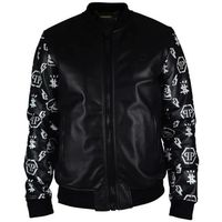 philipp plein sport cazadora de cuero - para hombre