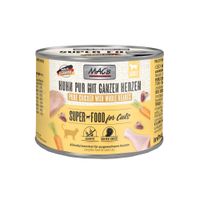 macs cat 12 x 200 g - pack ahorro - puro pollo con corazones enteros de ave