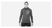 vellon con capucha lumiko rojo para mujer de mountain equipment